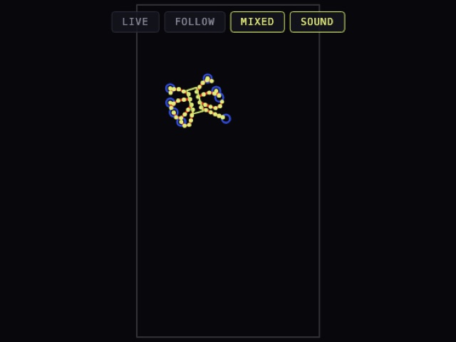 Stick Spider, glowing IK spider rig